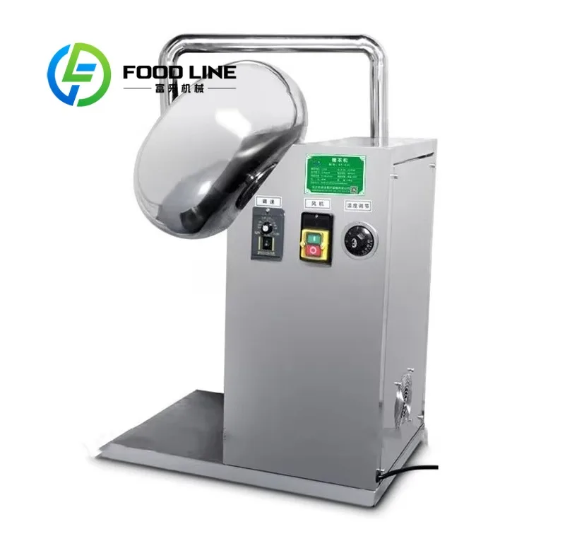 

Precise Speed-controlled Sugar Coating Machine, Baking Dessert Candy-specific Wrapping Tool