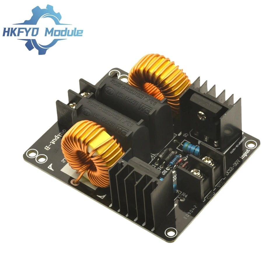 DC12 30V 20A ZVS Low Voltage Board Heating Module Induction Board Heating Module Flyback Driver Heaters