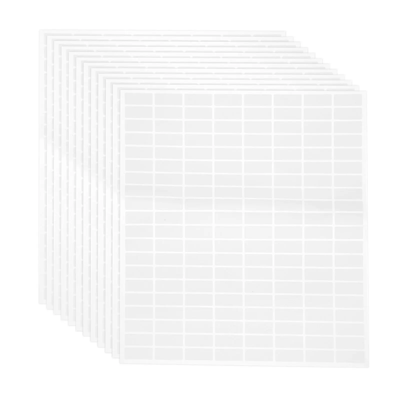 250 ورقة ملصقات ملصقات باركود قابلة للطباعة بالليزر ونفث الحبر ملصقات ورقية حرارية بيضاء ذاتية اللصق ملصقات بريد العناوين