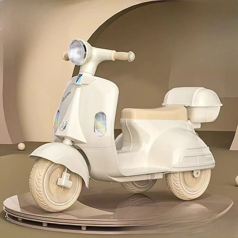 ‌ Motocykl elektryczny dla dzieci 6 V z pilotem Podwójna bateria Samochód do jazdy dla chłopców i dziewcząt w wieku 1-6 lat Konstrukcja zapobiegająca przewróceniu Super żywotność baterii ‌