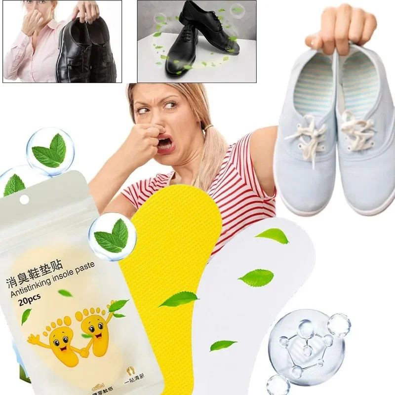 Lasting Deodorizing Shoe Stickers Fruit Tea Fragrance Foot Deodorization Patch Easy Fixed Remove Odor Paste Deodorizer Stickers image 4