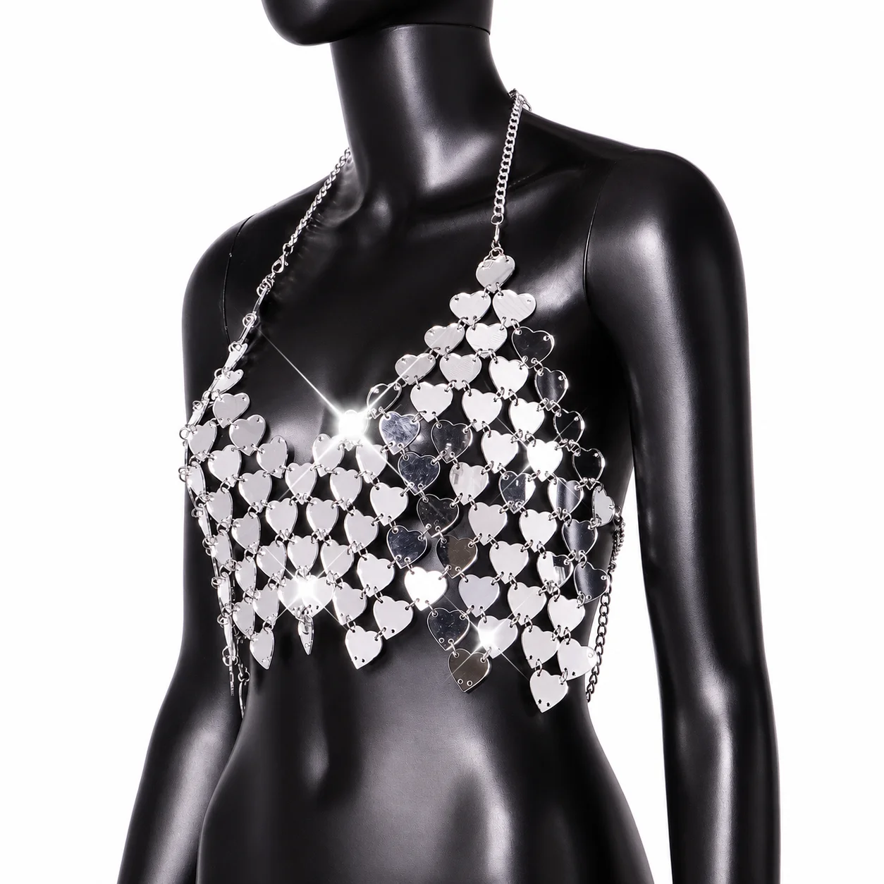 Top a Canotta Argento Sexy con - Street Fashion Shanghai recensione e prezzo