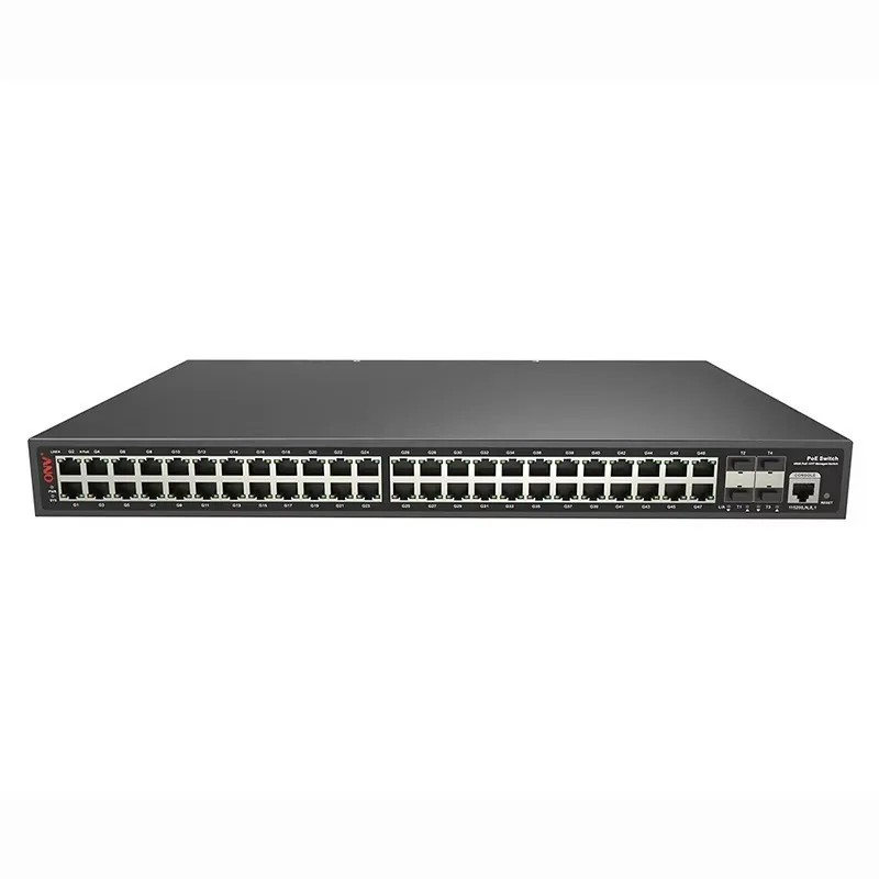 52port L2+ Managed 48PG+4TF PoE Switch POE38048PFM Built-in Power Supply for CCTV Wifi Security Camera