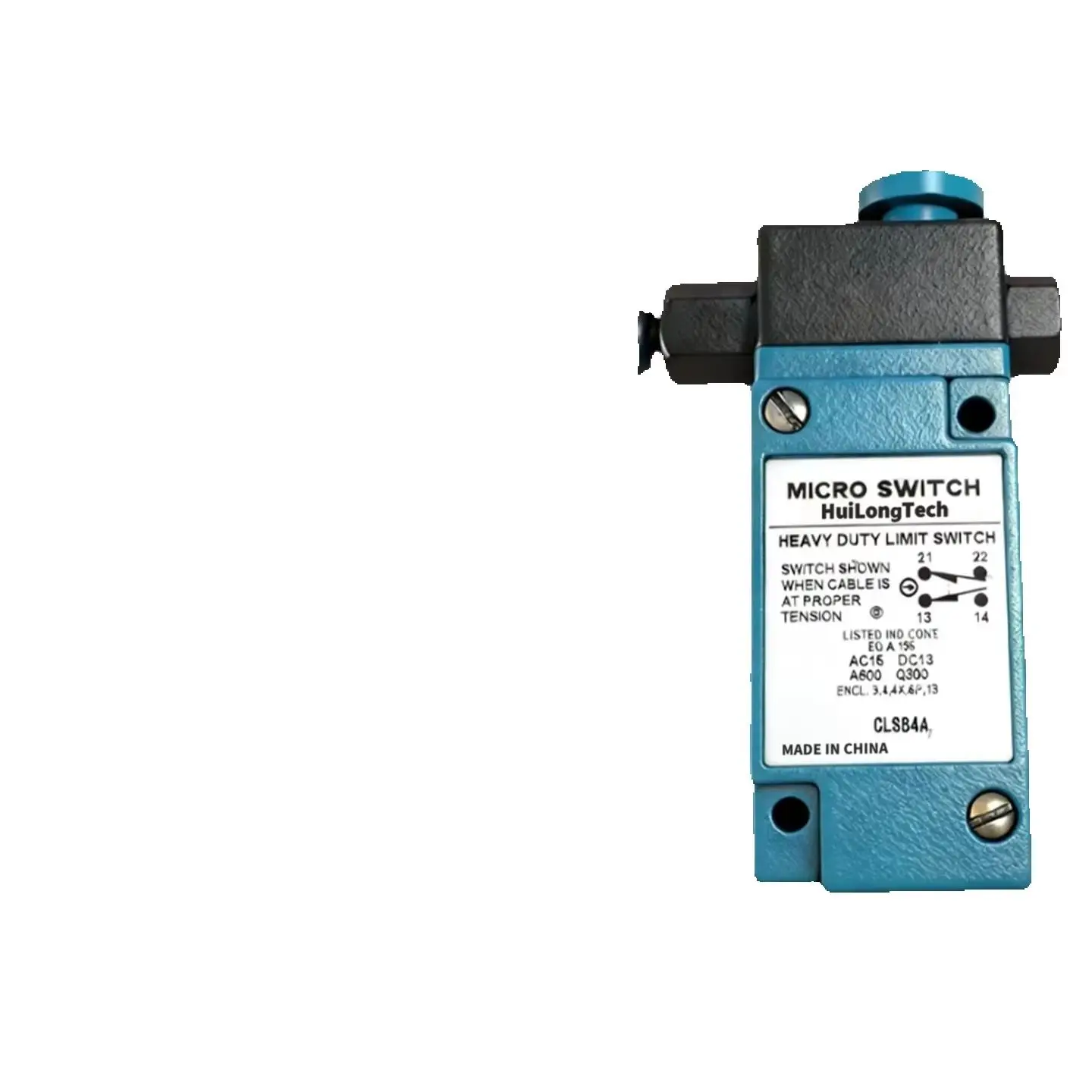 Heavy-duty safety pull rope switch CLSB4A mechanical travel limit switch Honeywell replacement one open one close