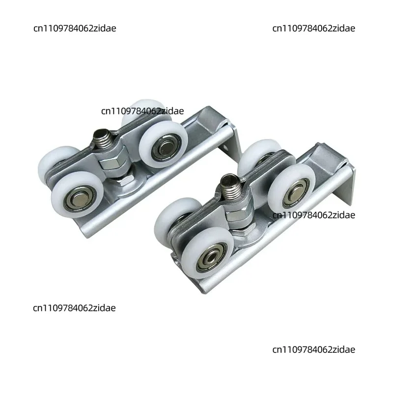 For 143 Sliding Door Track Hanging Roller Silent Bearing Pulley for Wardrobe Wood Glass Door Hardware
