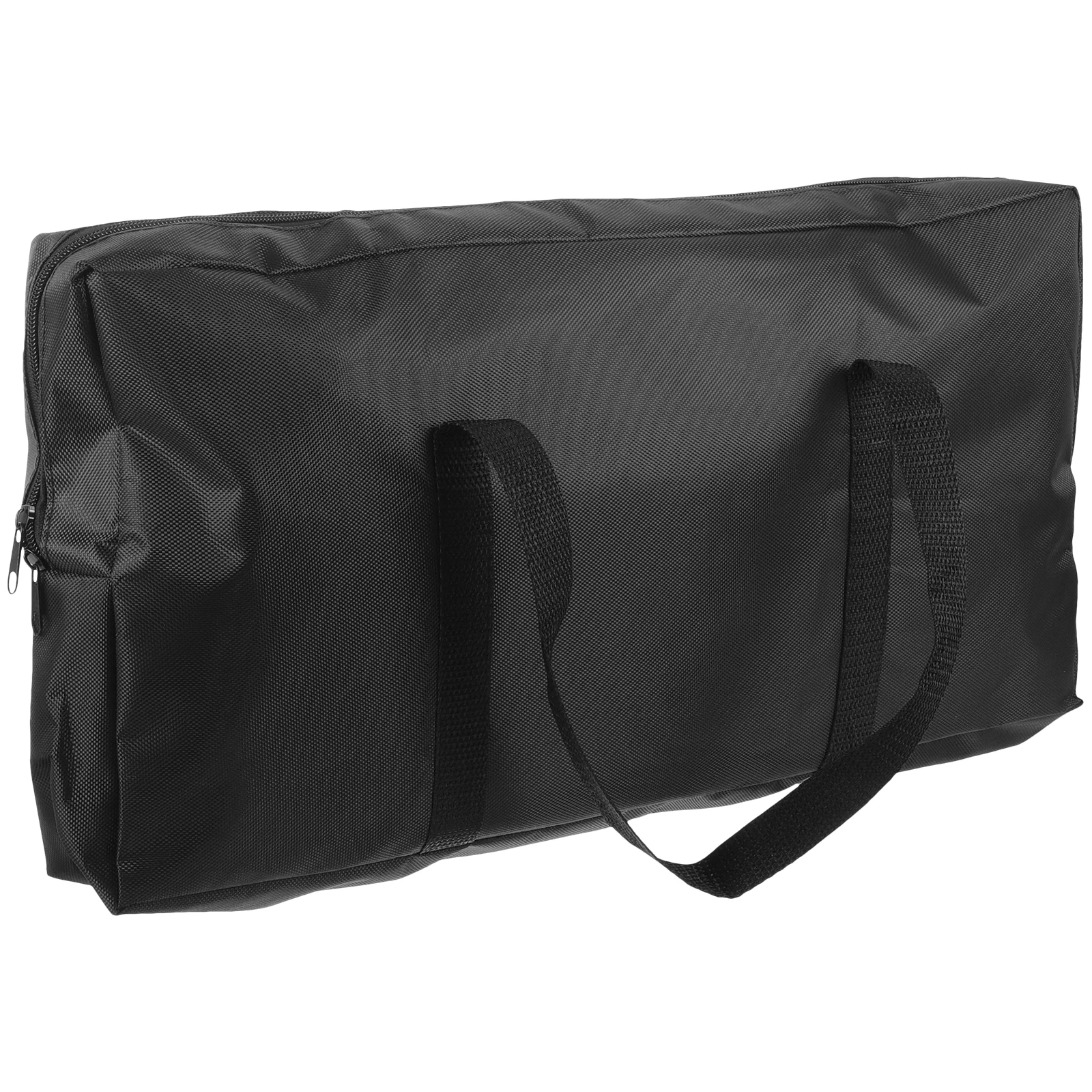 

Portable Grill Bag BBQ Tools Storage Black Accessories 6-Sided Folding Fits Stove Wood Lightweight Durable Outdoor