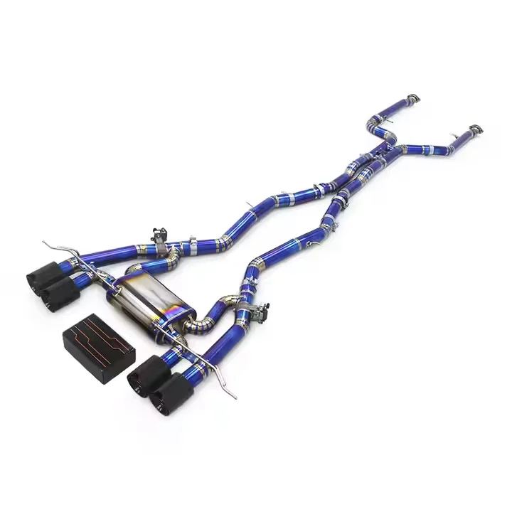 

Yooking Valvetronic Catback For BMW M3/M4 G80/G82/G8X 3.0T 2021-2024 Titanium 3inch Dual Exhaust Pipe Muffler