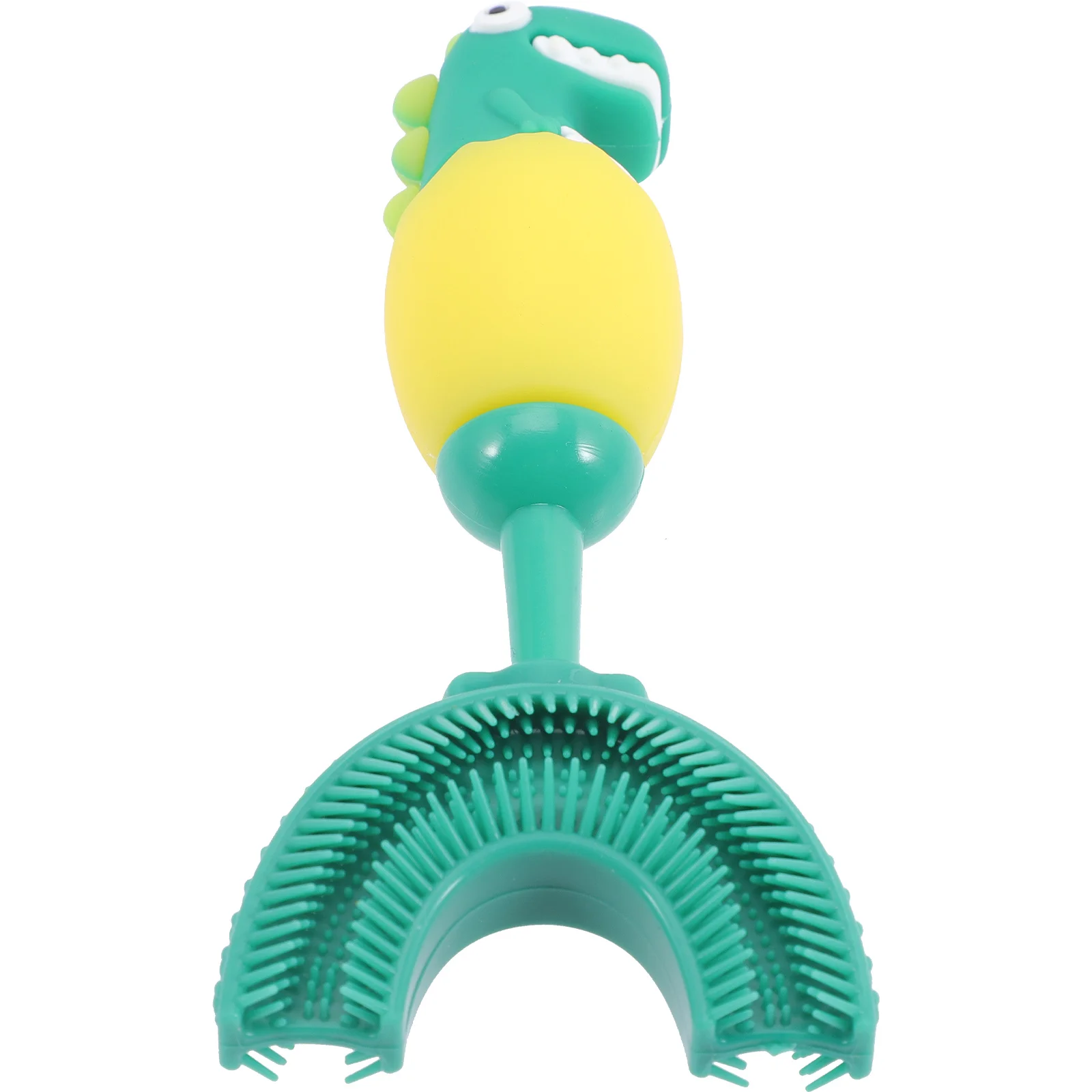 

Children's U-shaped Toothbrush Kids Silicone for Toddler Toothbrushes Manual Dinosaur