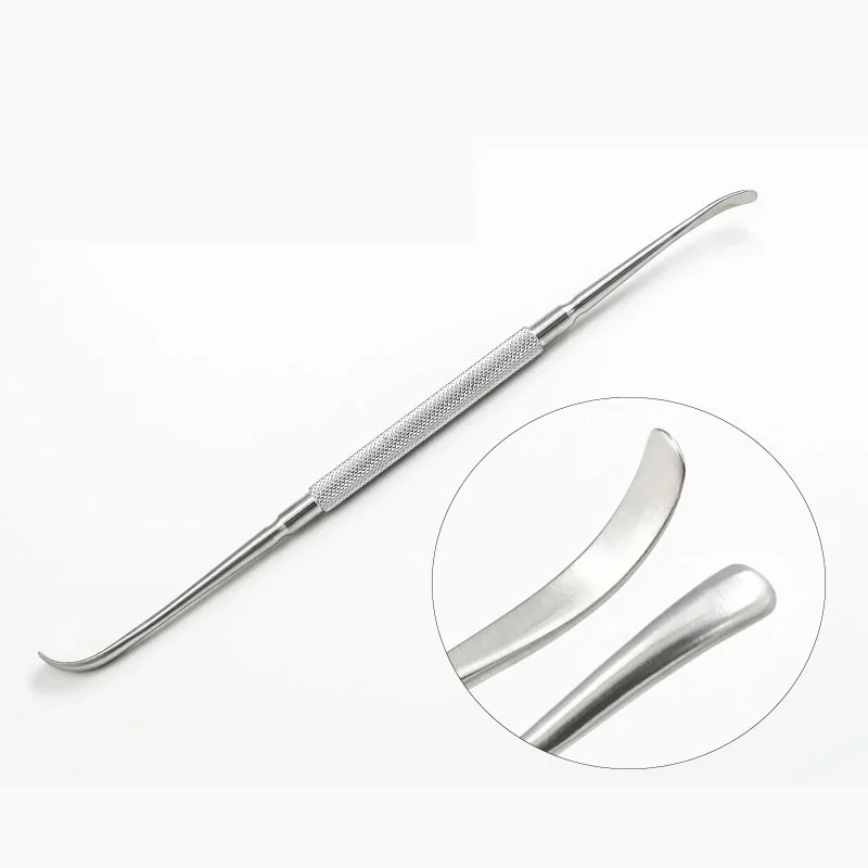 Double Headed Rhinoplasty Instruments Periosteum & Scleral Strippers Mandibular Angle Eye Nose Stripper Tool for Surgical Use