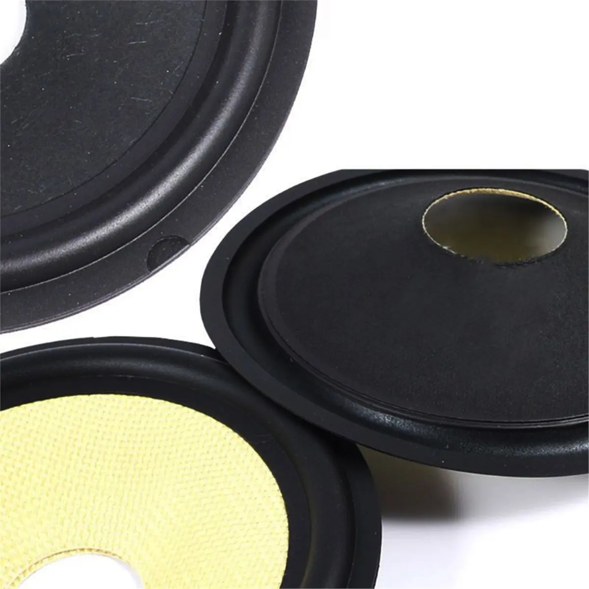 2Pcs Speaker Surround Edge Rings Repair Kit 12 Inches DIY Speaker Surround Repair Rubber Replacement