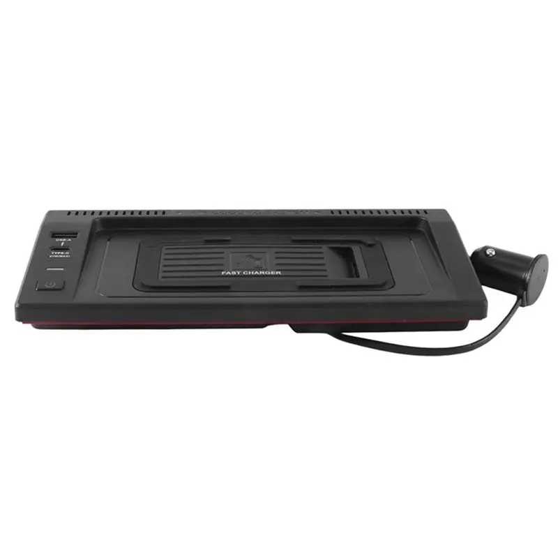 AT29-For BMW X5 F15 X6 F16 2014-2018 Car Wireless QI Phone Phone Holder