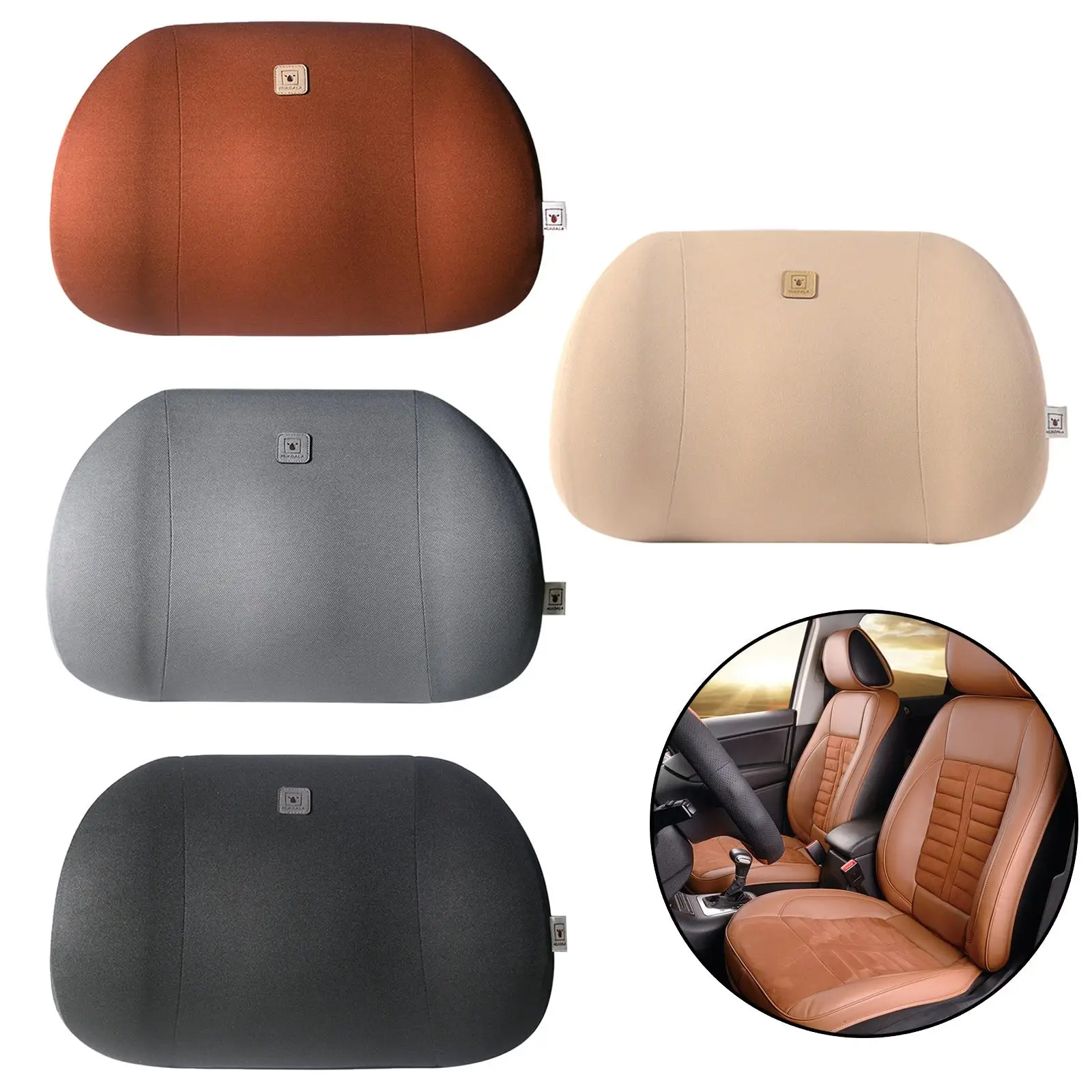 

Memory Foam Lower Support Cushion Breathable Pillow Home Office Chair