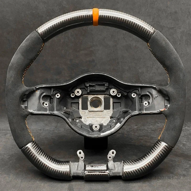 

Carbon Fiber LED Forged Leather Steering Wheel Fit For Mercedes AMG W204 W205 W221 W222 W212 W213 W216 W217 W218 W253G63