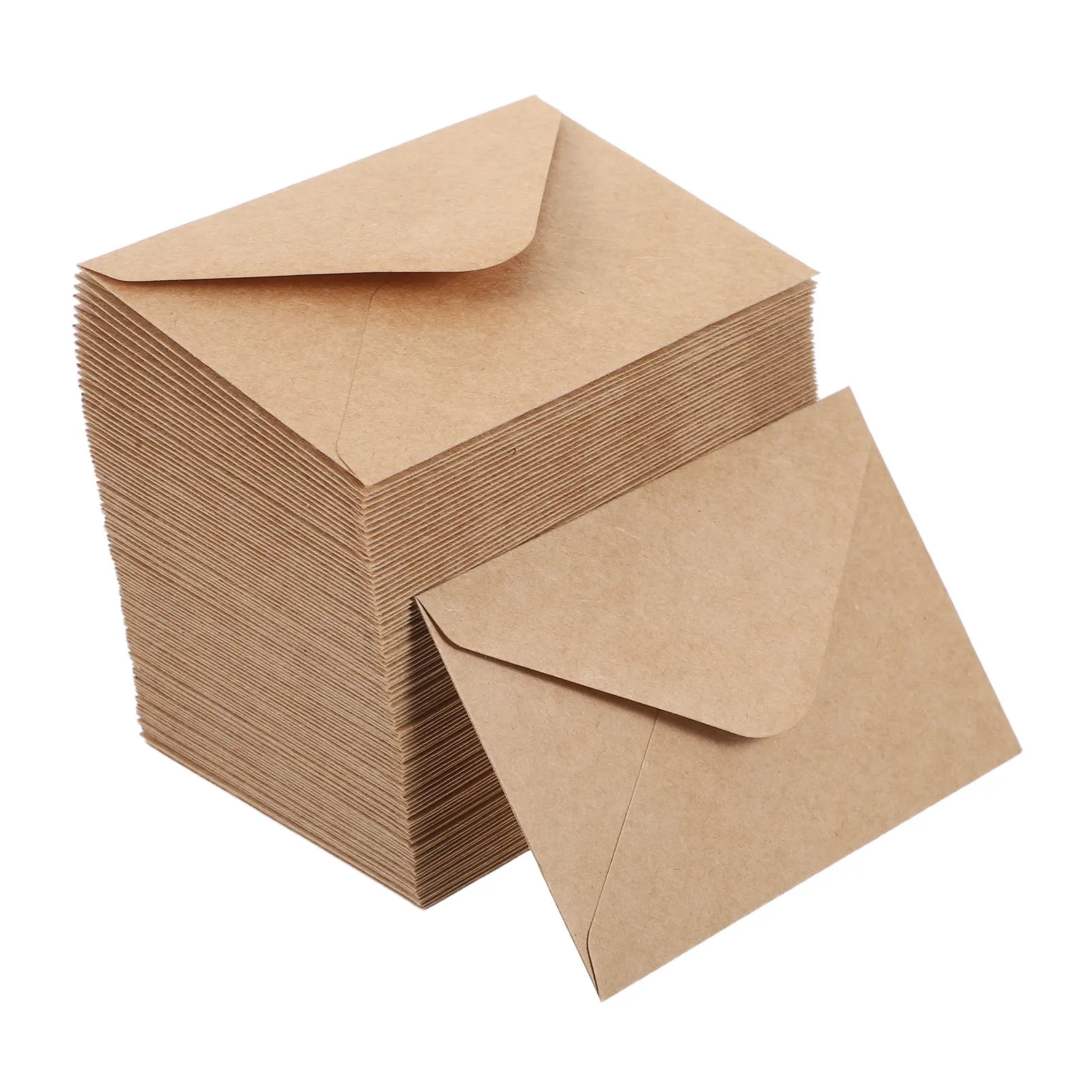 

100 шт. конвертов для приглашений, простые, без рисунка, для свадеб, выпускных, поздравительных открыток, деловой переписки, фотооткрыток, декоративные, винтажные