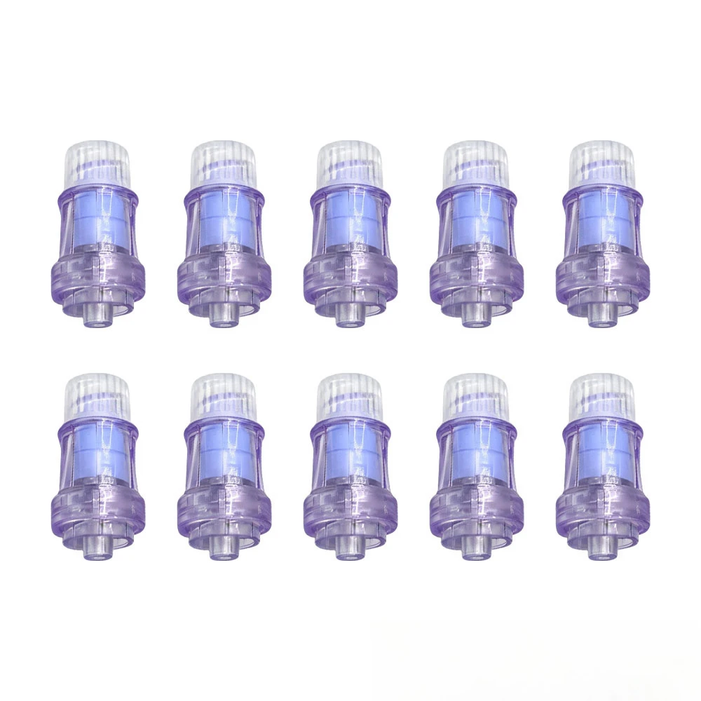 10-100PCS Medical Straight Flow Needle-Free Connector for Fluid Administration Disposable Needleless Injection Connectors