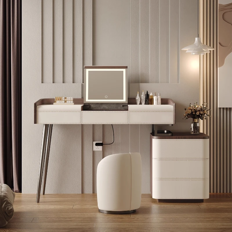 

Modern Light Luxury Makeup Table Vanity Makeup Desk Dressing Table Makeup Vanity Bedroom Furniture Dressers Toiletries Dresser
