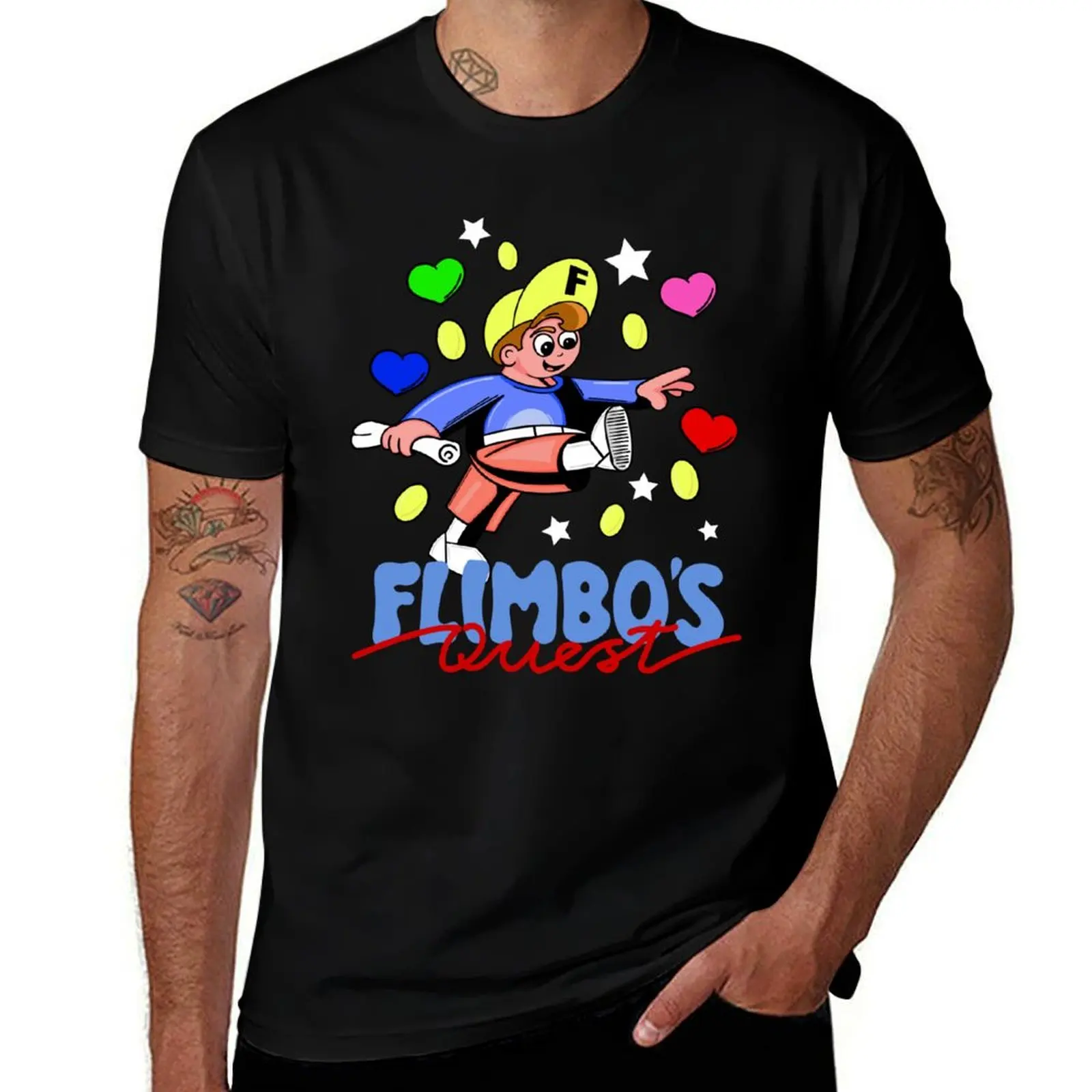C64 Flimbos Quest T-Shirt graphic t shirts for man T-Shirt
