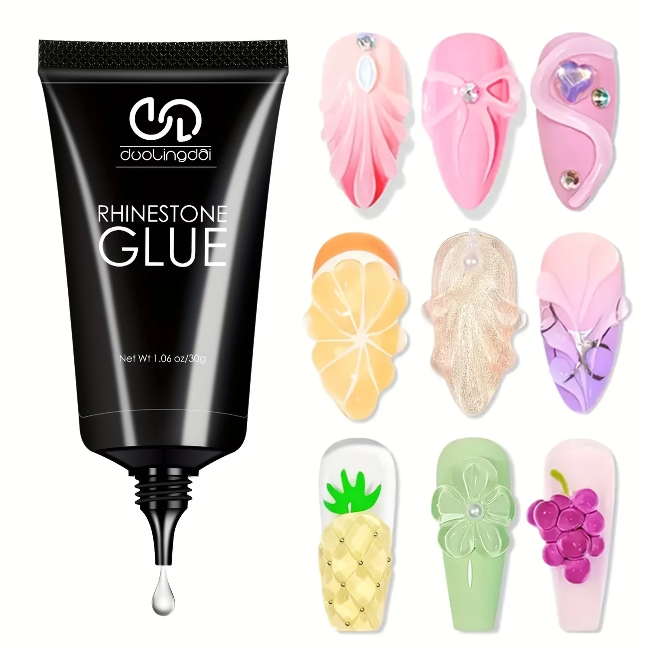 

Непарфюмированный 3D-гель для дизайна ногтей — идеально подходит для создания собственных дизайнов, моделирования и украшения на Хэллоуин.