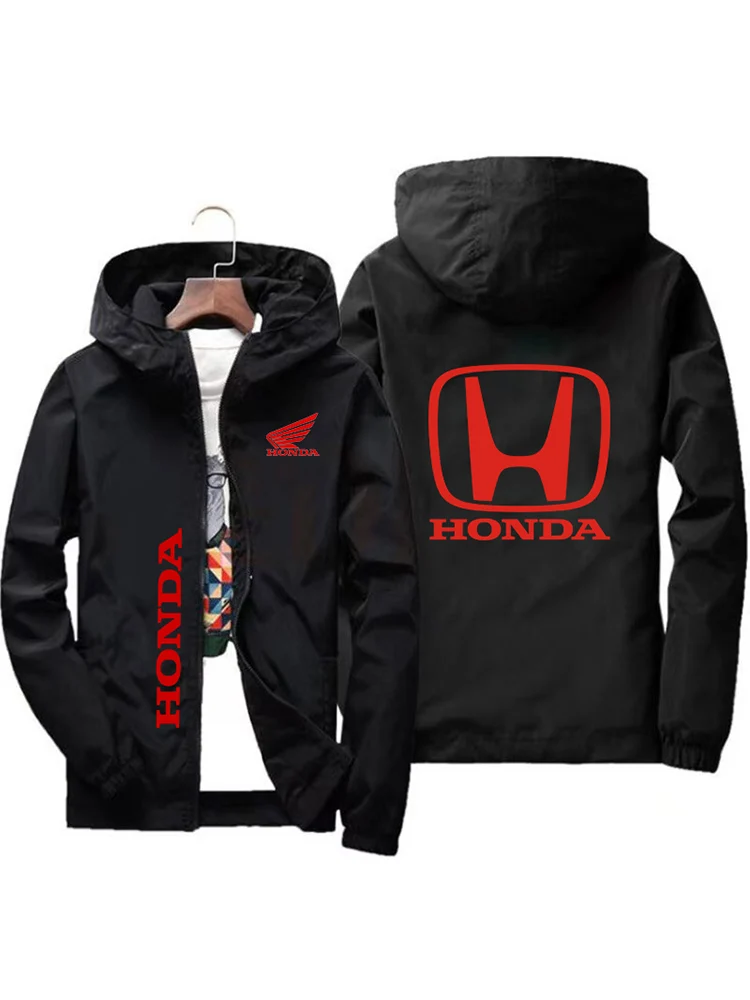 AliExpress 2025 Fall New Men's Honda Motorcycle Jacket, Honda Logo Cycling Racing Team Men's and Women's Casual Fashion Windproof Jacket