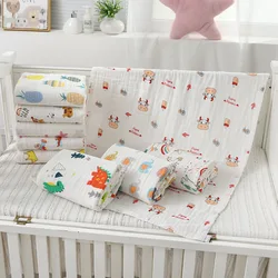 High density gauze baby bath towel four-layer gauze newborn children's towel quilt newborn baby bath towel