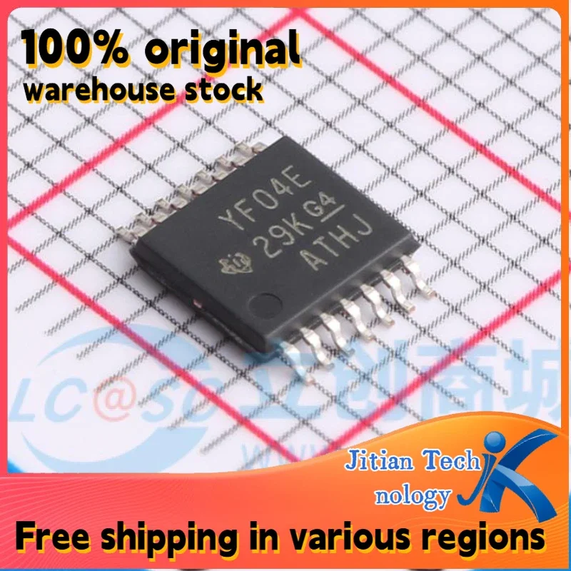20PCS TXS0104EPWR logo YF04E TSSOP14 100% original inventory High-Quality Electronic Component