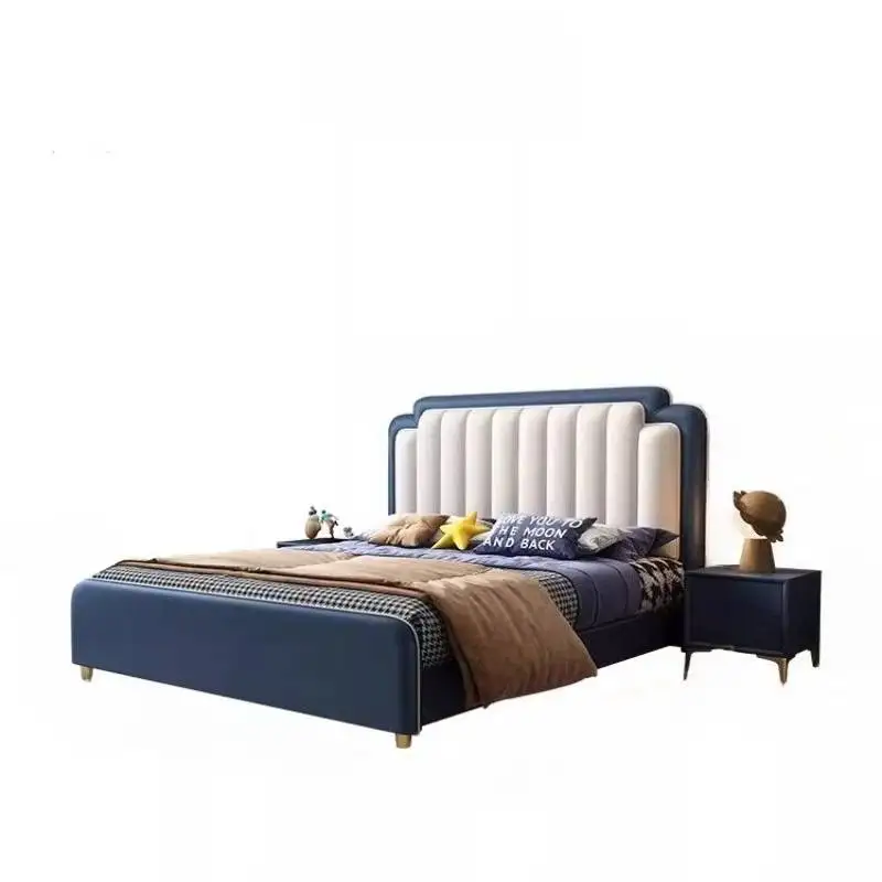 Decoration Storage Kids Beds Safety Europe Cheap Wooden Custom Kids Beds Single Design Modern Letto Bambini Furniture Home