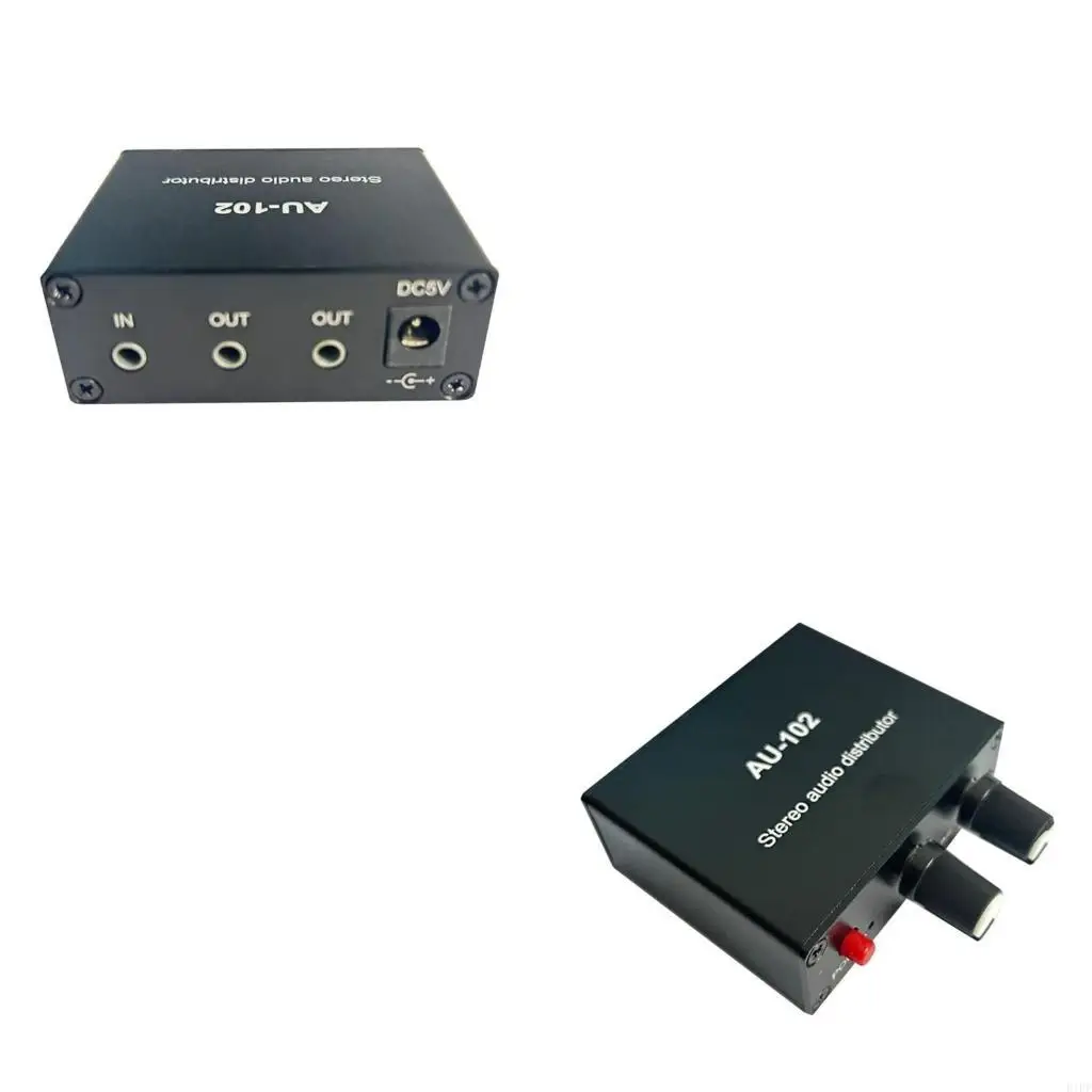 E1PF Flexible AU~102 1X2 2Channel Auditory Distributor for Home Entertainments
