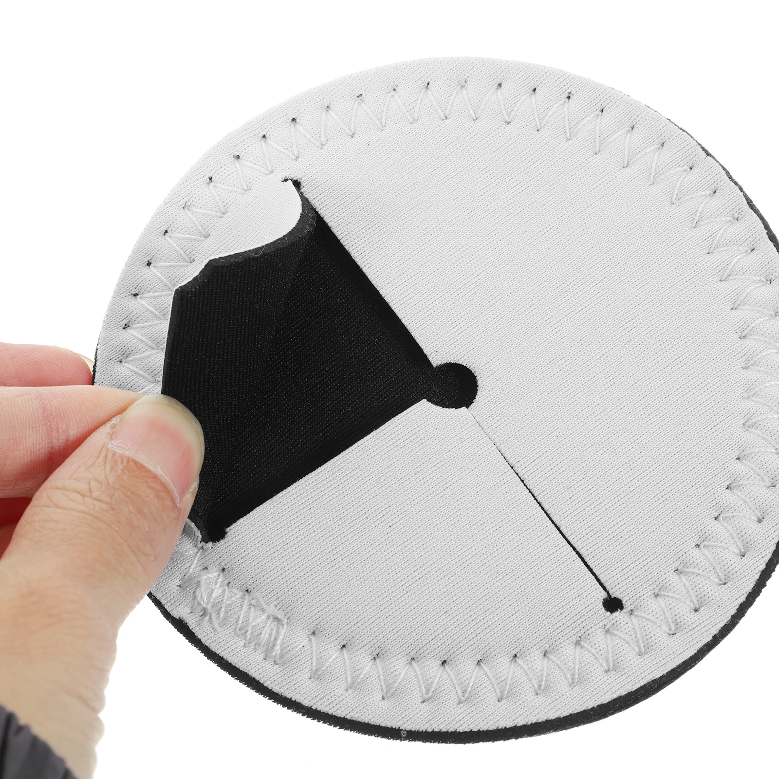 

4Pcs DIY Thermal Transfer Cup Coasters Heat Transfer Blank Round Coasters for Sublimation Tableware Mat Cup Mat Sublimation