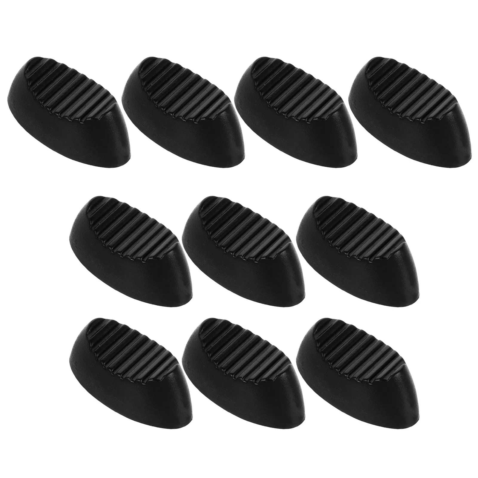 10 قطعة وحدة التحكم خلاط المنزلق ترويسة المقبض 4 مللي متر البلاستيك ترويسة قبعات استبدال ل جهاز مزج الصوت مكبر للصوت المنزلق المقابض Dj المعدات #5