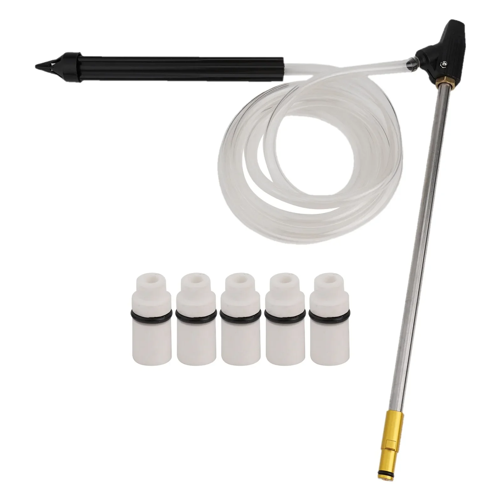 Hose Nozzle Suction Pipe Adapter Brass Adapter Rust Removal Sand Blaster Cleaning Accessories Power Tool High Quality