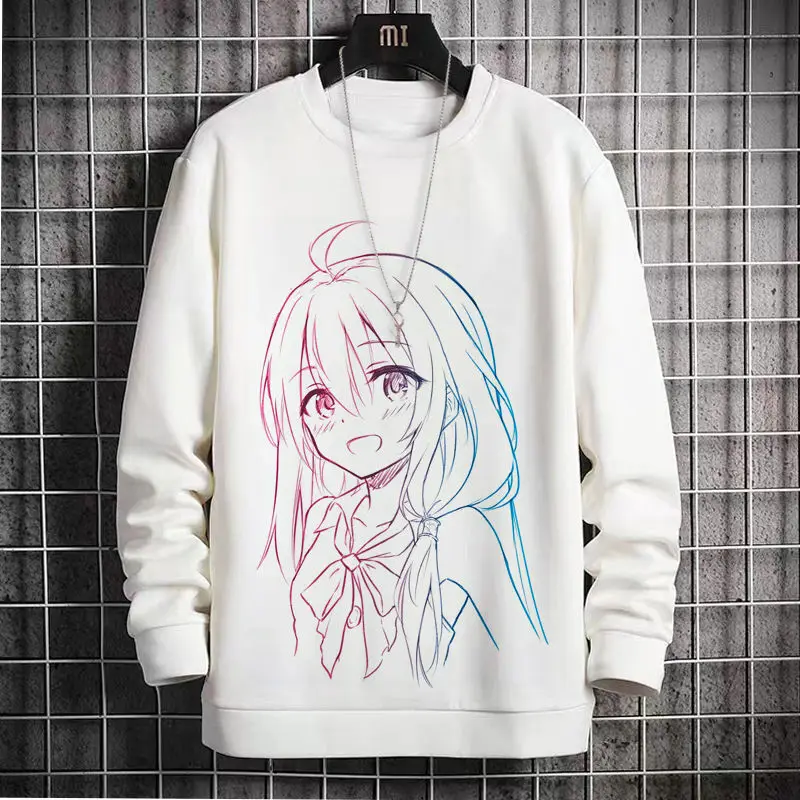 

Anime Game Witch Journey Irena Merchandise Crewneck Sweatshirt Amnesia Two-Dimensional Unisex Fleece Winter Clothing
