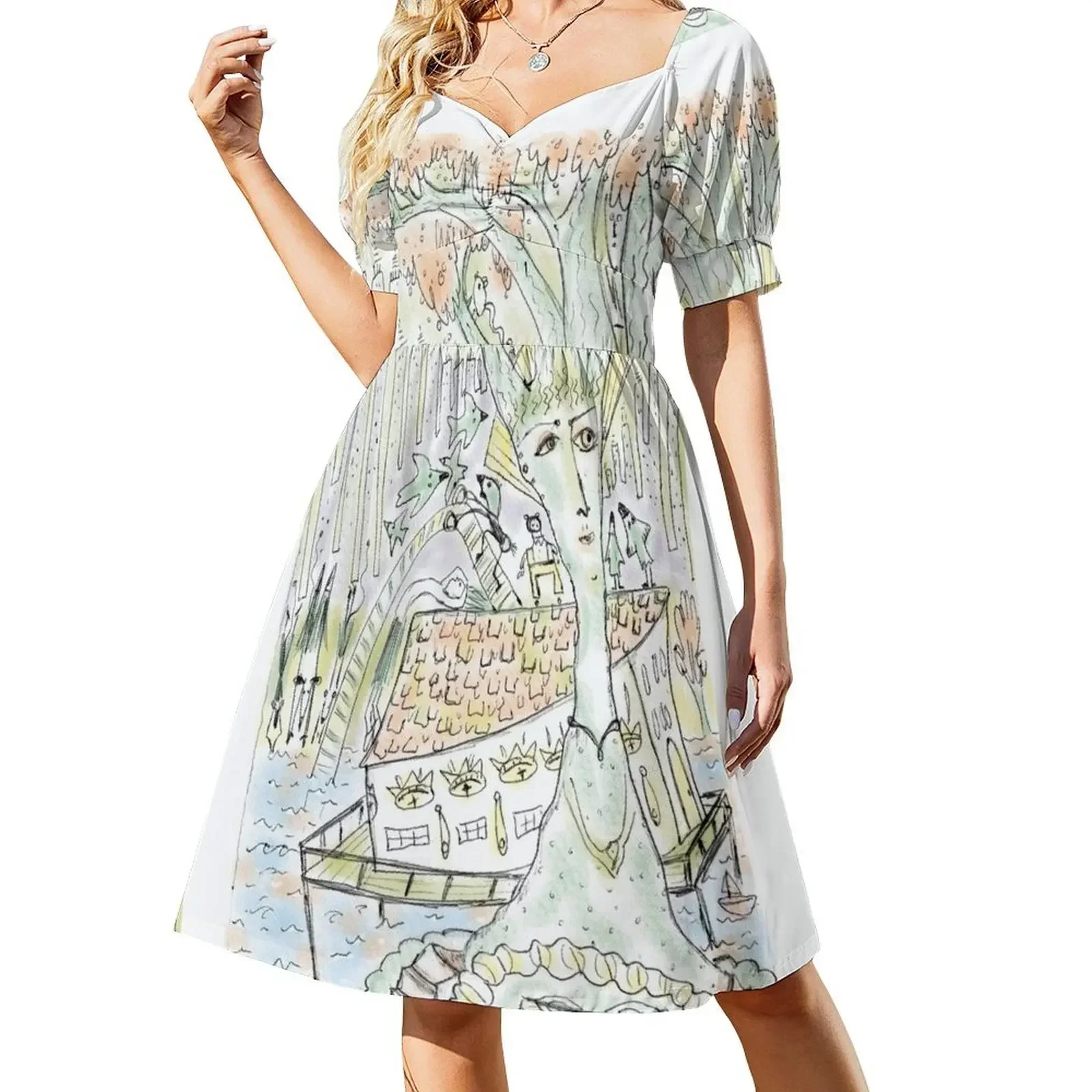 

Going Home Sleeveless Dress women evening dress evening dress ladies