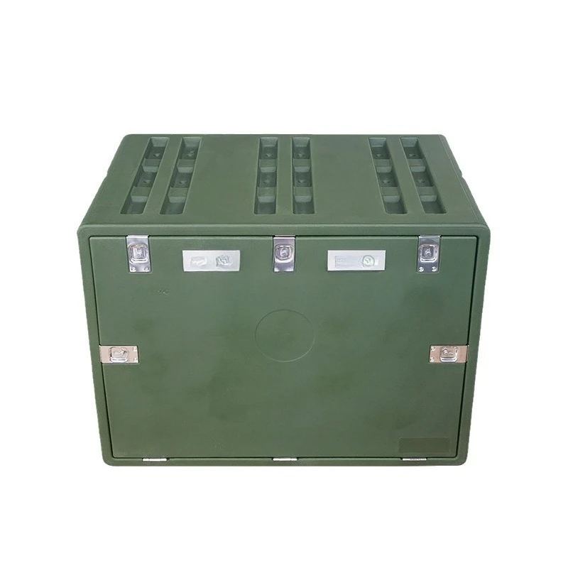 

Six-drawer rotational molding medicinal material box, tent hospital box front door classification drawer box 800 * 600 * 600