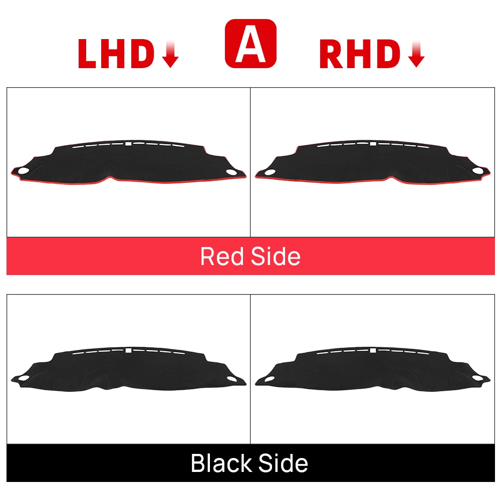 For Honda HR-V HRV HR V 2014 2015 2016 2017 2018 2019 2020 Car Dashboard Cover Avoid Light Pad Instrument Panel Mat Case Carpets