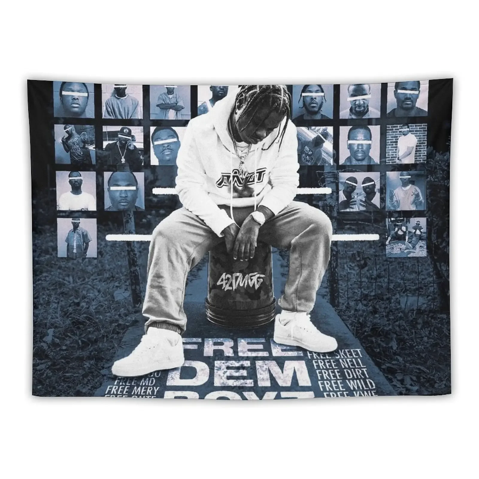 

42 Free Dem Boyz Tapestry Home Decorators Decoration Room Tapestry