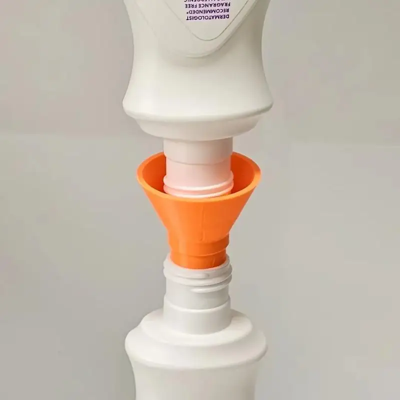 Universal Reusable Plastic Funnel Adjustable Multi Size Neck Leak Proof for Home Kitchen Bottle Liquid Filling