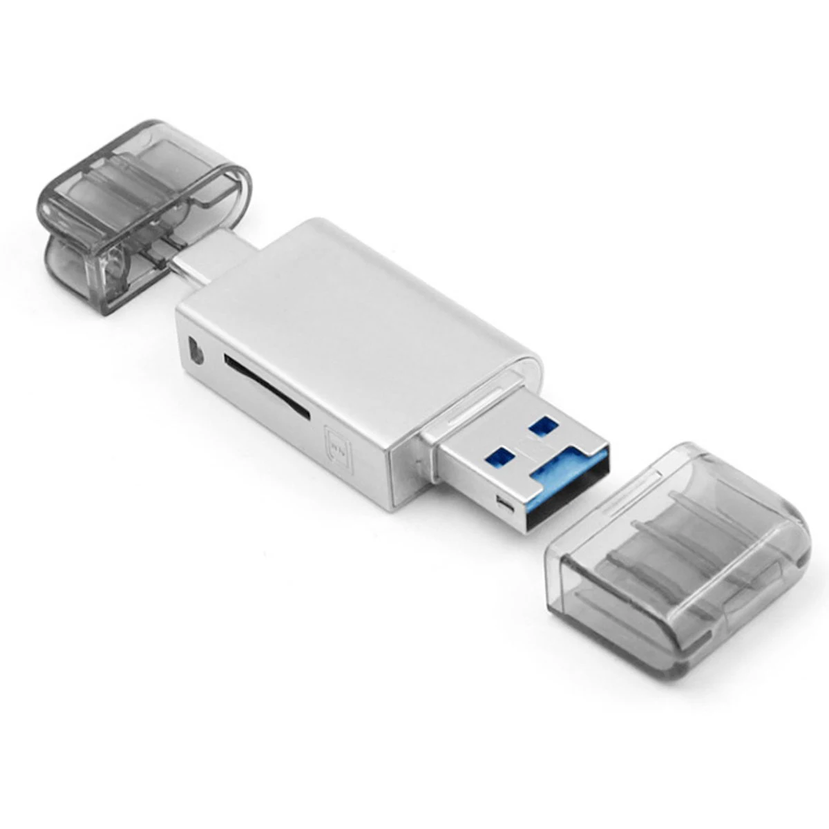 

USB-C Type C/USB 2.0 to NM Nano Card Memory Card TF Micro-SD Card Reader для сотового телефона и усилителя, ноутбука