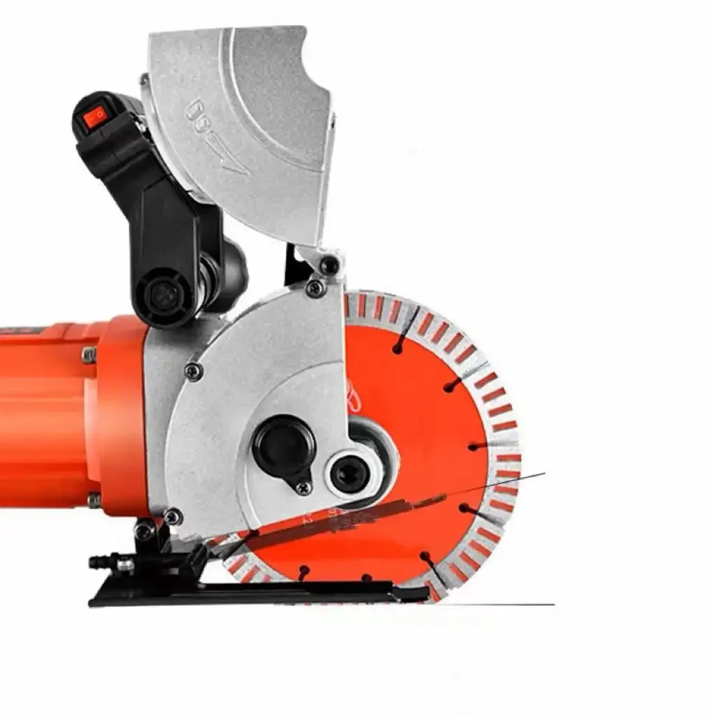 Electric Power Tools Concrete Wall Groove Cutting Dust Free Brick Wall Cutter Electric Wall Chaser Grooving Machine