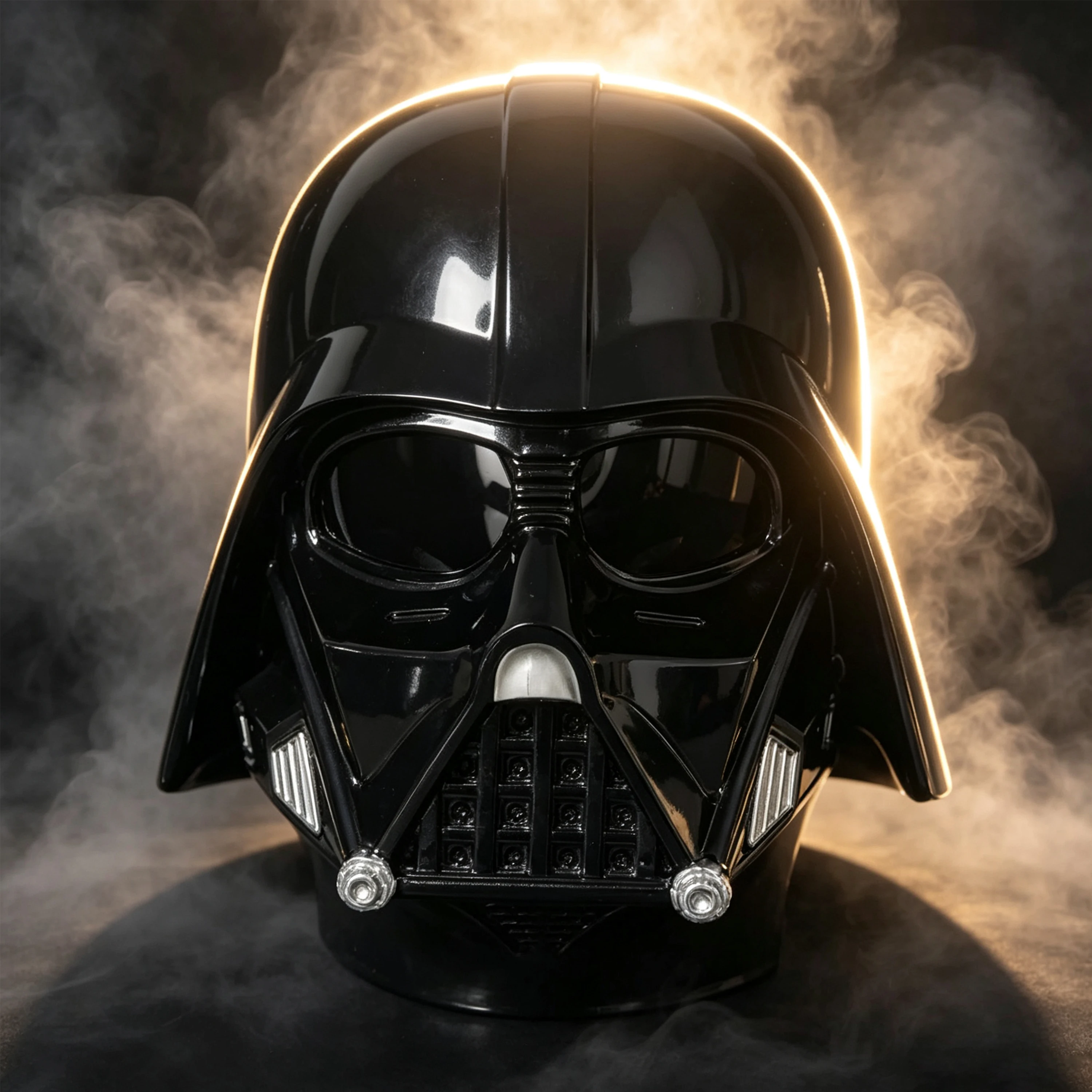 Adult Full Face Sci-Fi Tactical Helmet Halloween Cosplay Costume Props with LED Light Up Visor Rave Party Accessories