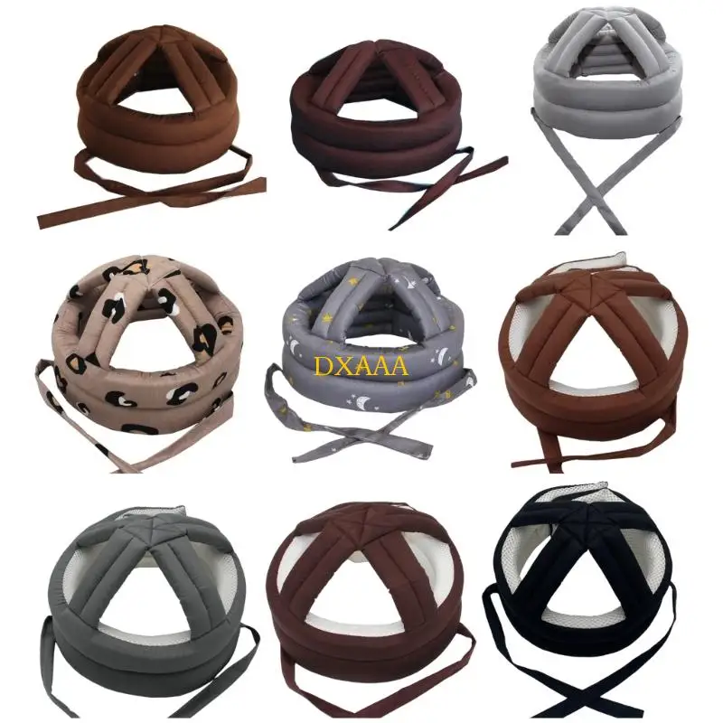 DXAA Breathable Protective Helmet Soft Bumper Headwear For Elderly Care Impact Absorbing Easy Clean Antifall Head Protector