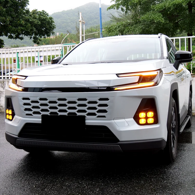 

Suitable for 2026 Toyota RAV4 front fog lights, front bumper lights, daytime running lights, and turn signals