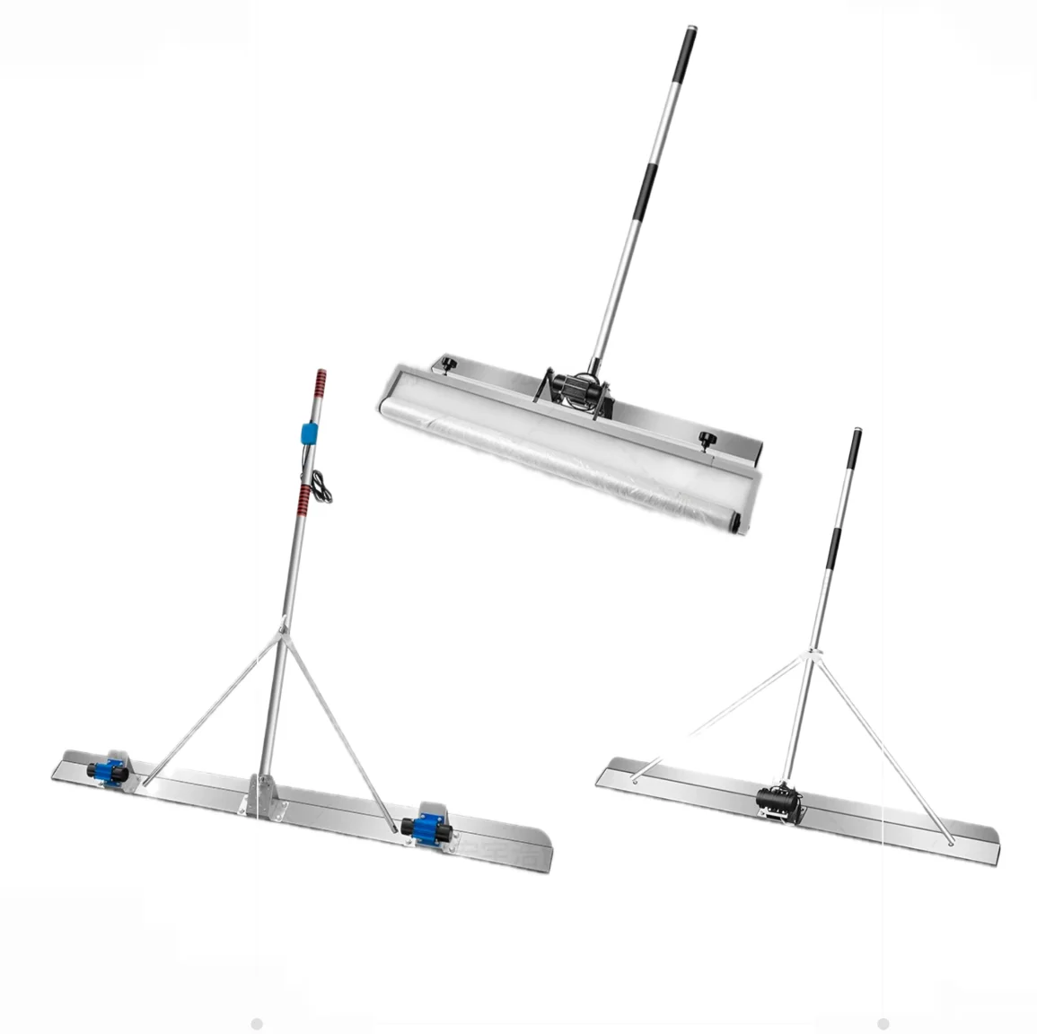 Integrated core motor pump 220V electric lithium road cement floor leveler vibration scale thin film concrete vibrator