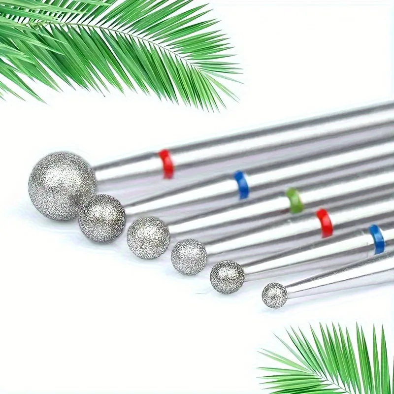 Zestaw profesjonalnych frezów diamentowych do paznokci Kit-6, bez zapachu, do elektrycznej frezarki do paznokci, narzędzia do manicure i pedicure