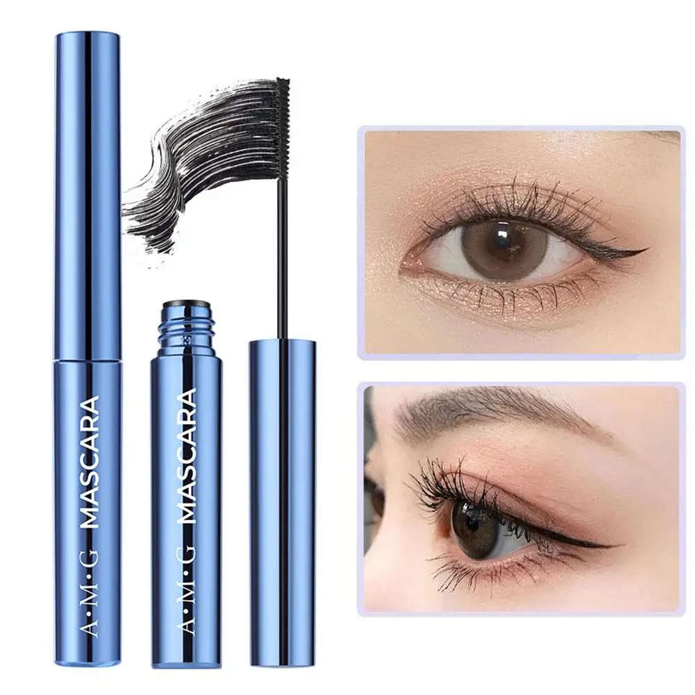 ブラックブラウン曲げやすいマスカラ延長黒 3D まつげマスカラエクステンション防水持続まつげまつげ N6F8