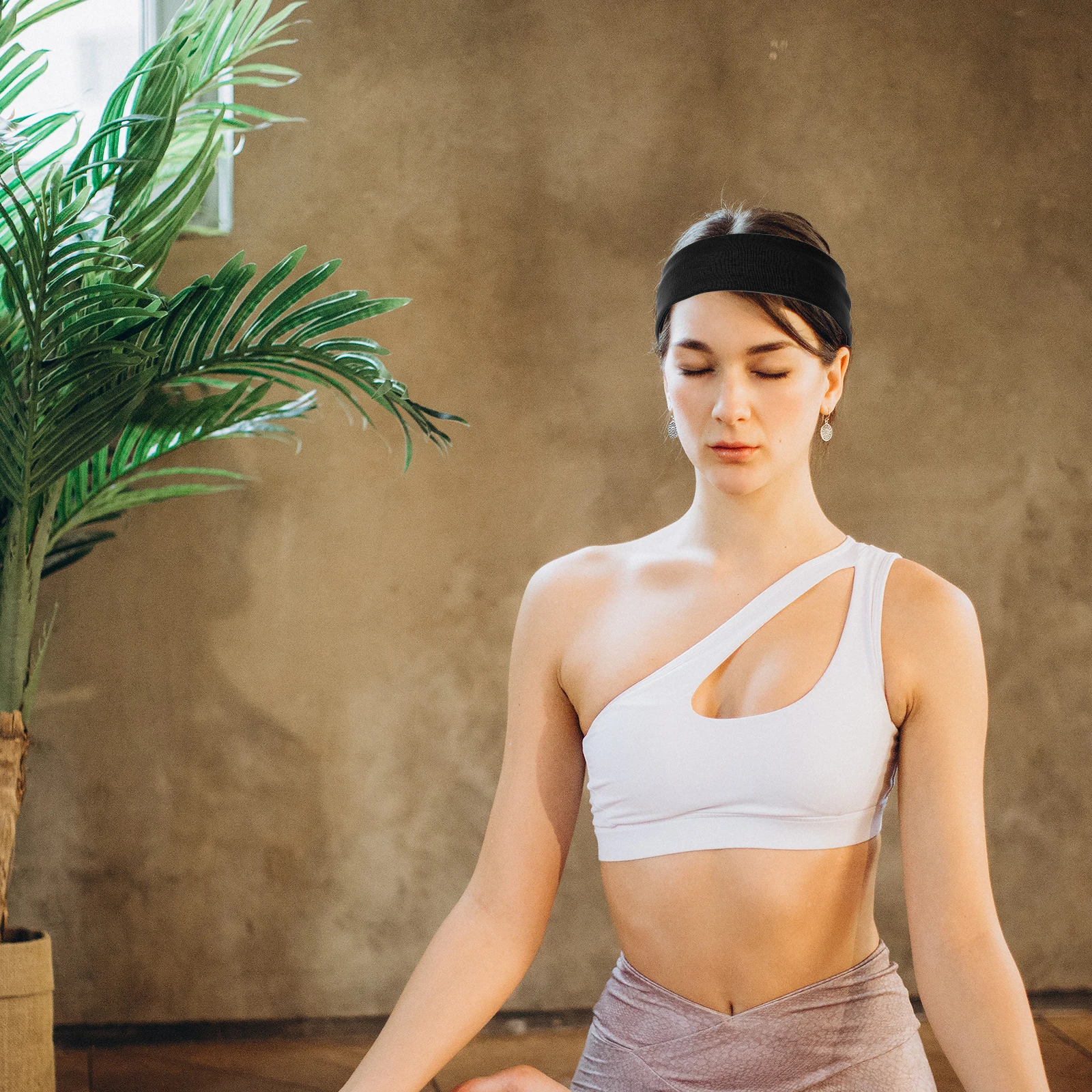 

Sports Headb Sweatb s Yoga Headwrap Elastic Workout Hairb Accessories Moisture Absorption Quick Dry Spa Makeup Face