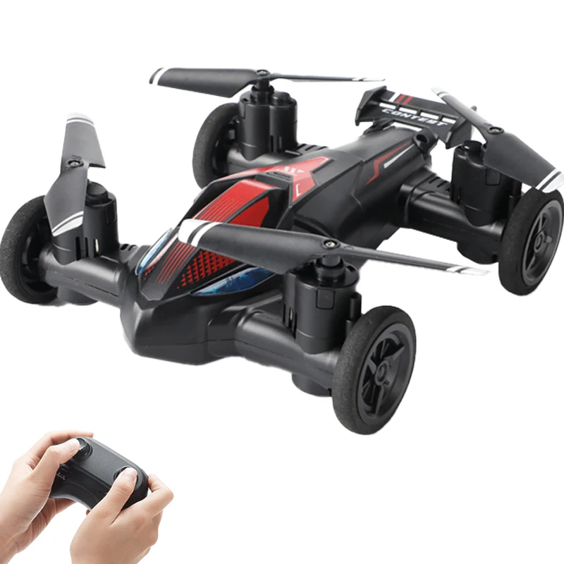 JJRC H103B 2.4G Rc Land-Air Mini Drone Plane Aircraft Dual-Mode Mini Four-Axis RcAircraft Tumbling Light Unmanned Car Boy Toy