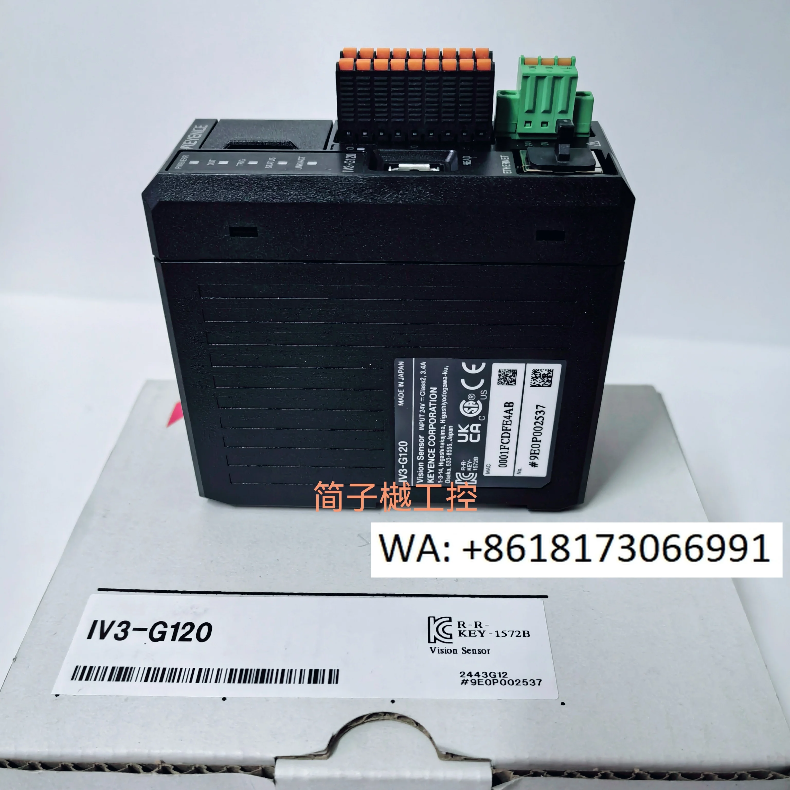 

IV3-G120 IV3-G600CA IV3-G500CA Камера с искусственным интеллектом Камера CCD Оптоэлектроника