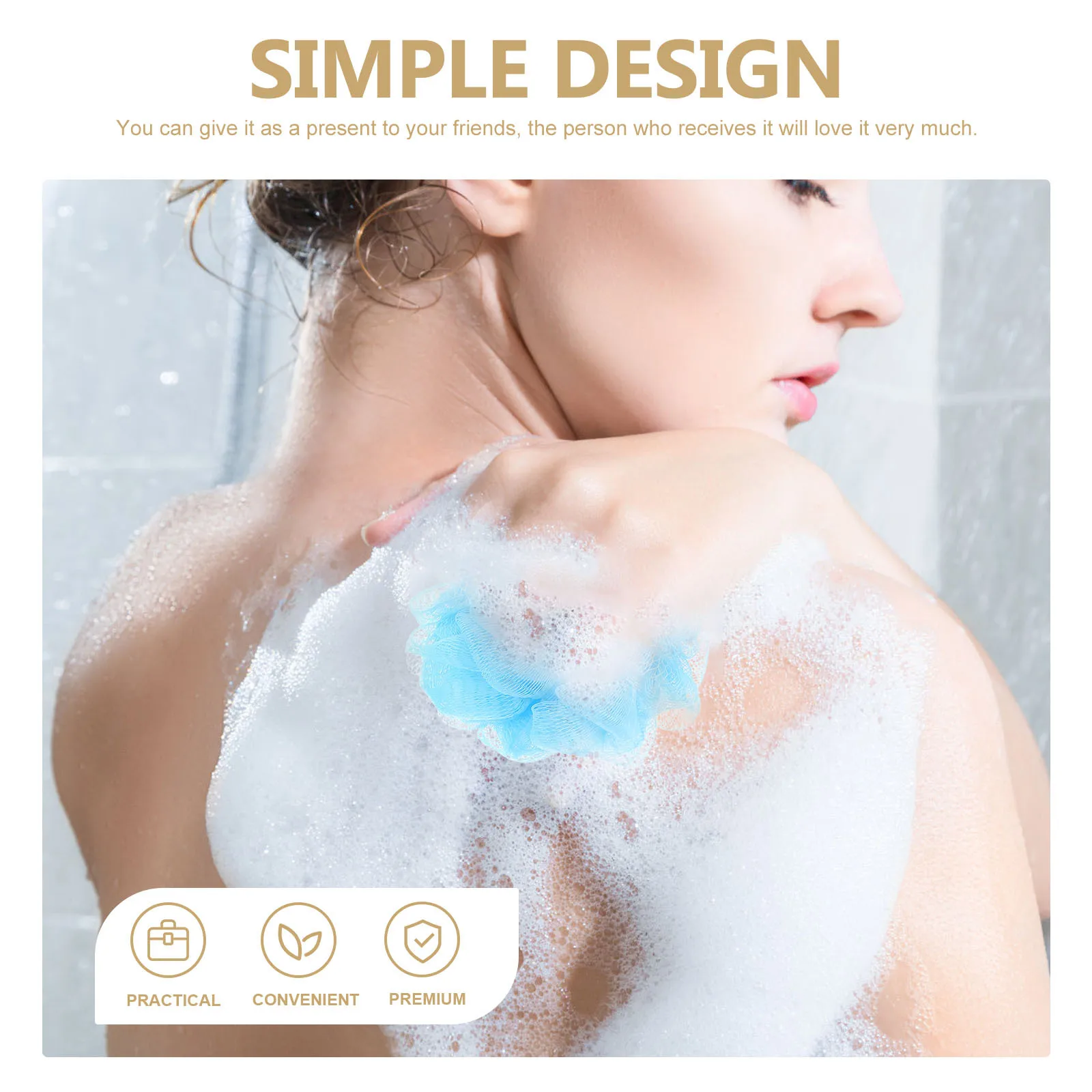 

2 шт., мультяшный шарик для душа, детская губка для ванны, скруббер для ванны для малышей, мягкая отшелушивающая люфа, многоразовая люфа для душа для тела для детей