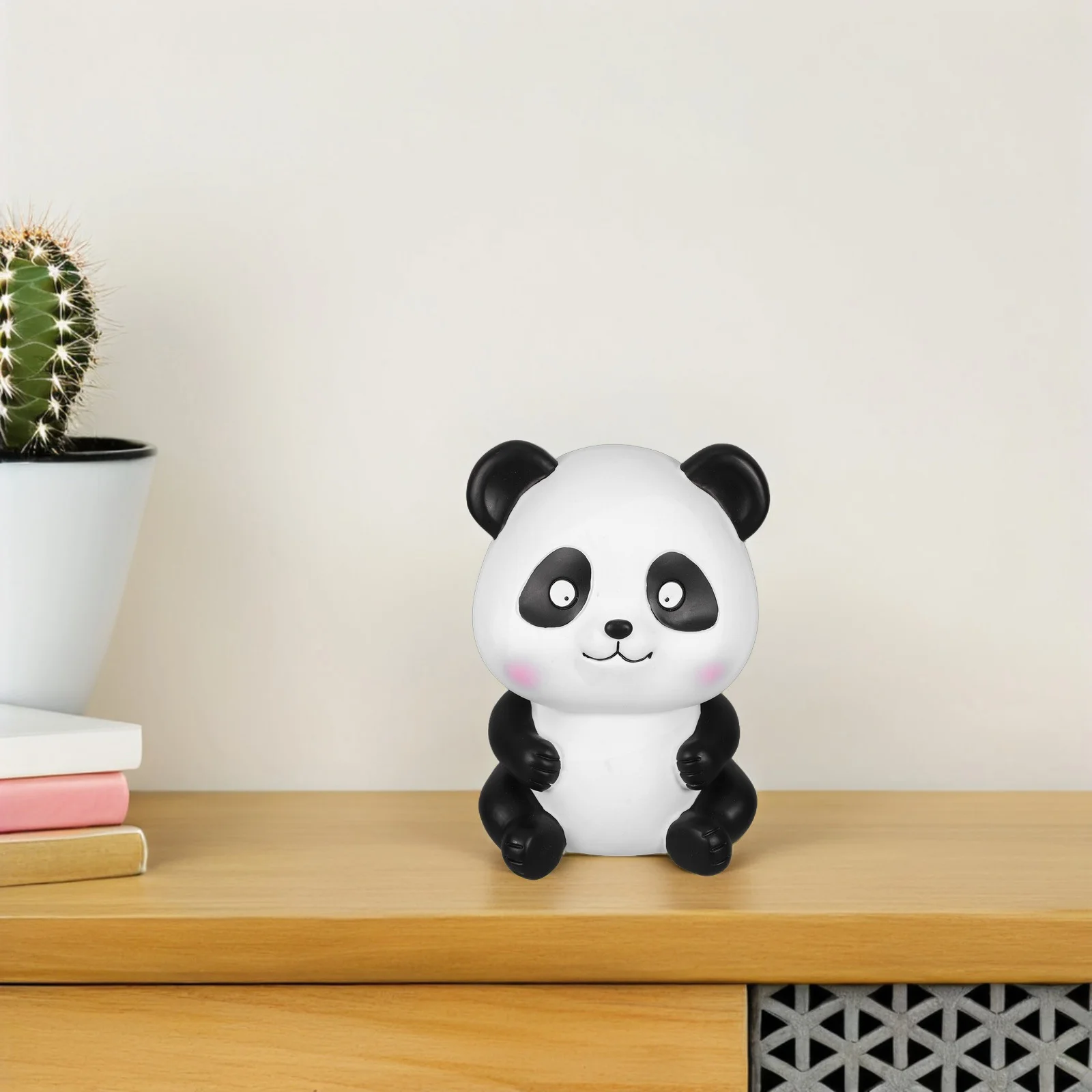 

Cartoon Panda Money Bank Shatterproof Large Capacity Coin Saving Jar Animal Piggy Bank for Kids Room Decoration Money Saving Pot