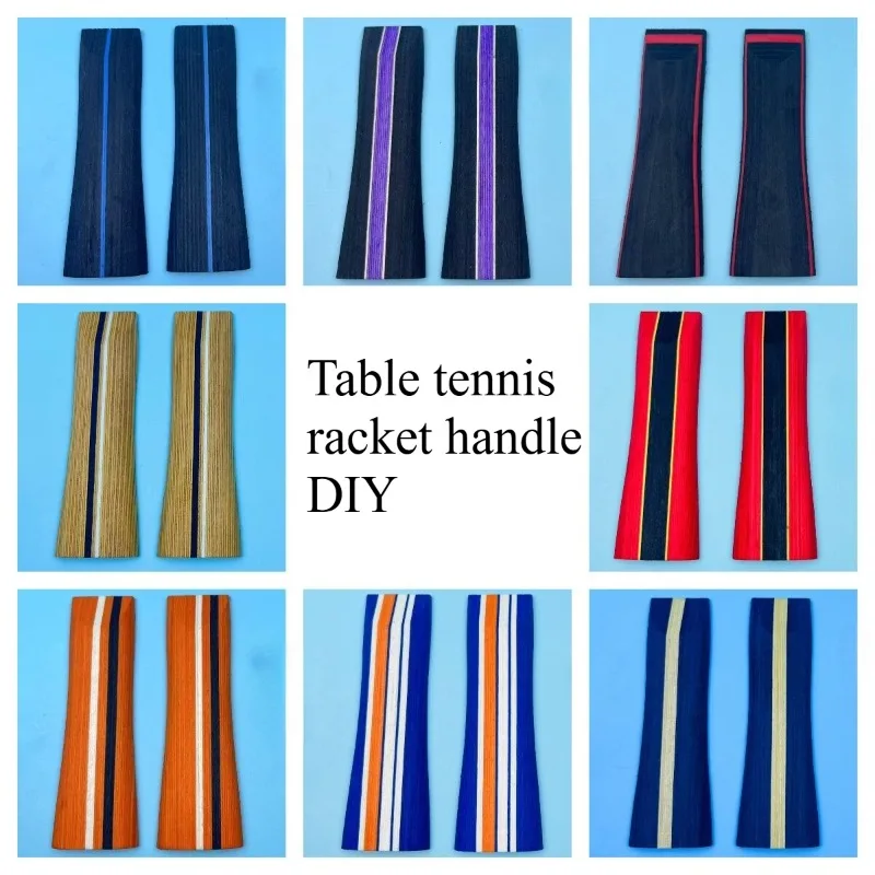 FL DIY Table Tennis Racket Handle with Professional Gaskets Short Handle To Long Handle Ping-pong Racket Accessories 1set
